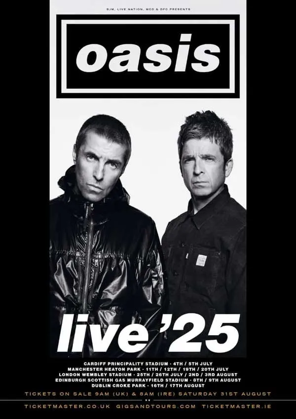La espera terminó: Oasis anuncia su regreso